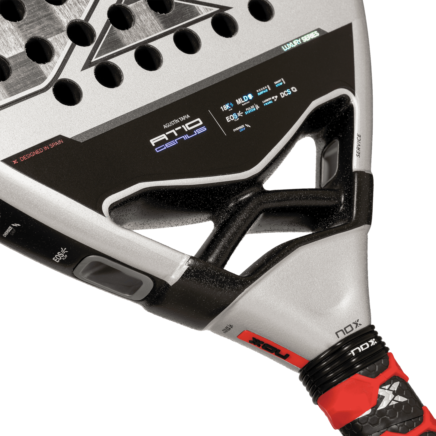 AT10 GENIUS 18K RACKET BY AGUSTIN TAPIA